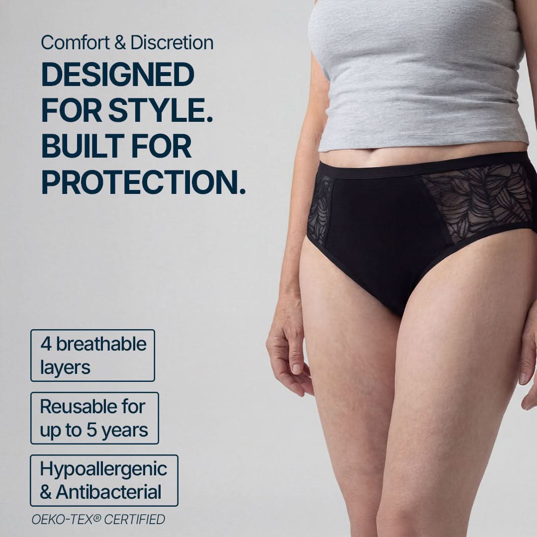 Leakproof Side-Lace Panties