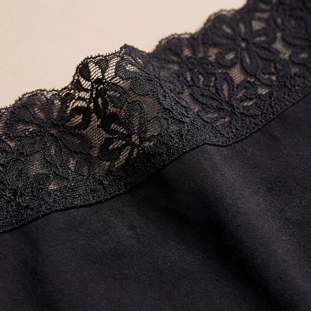 Leakproof Lace-Waist Panties