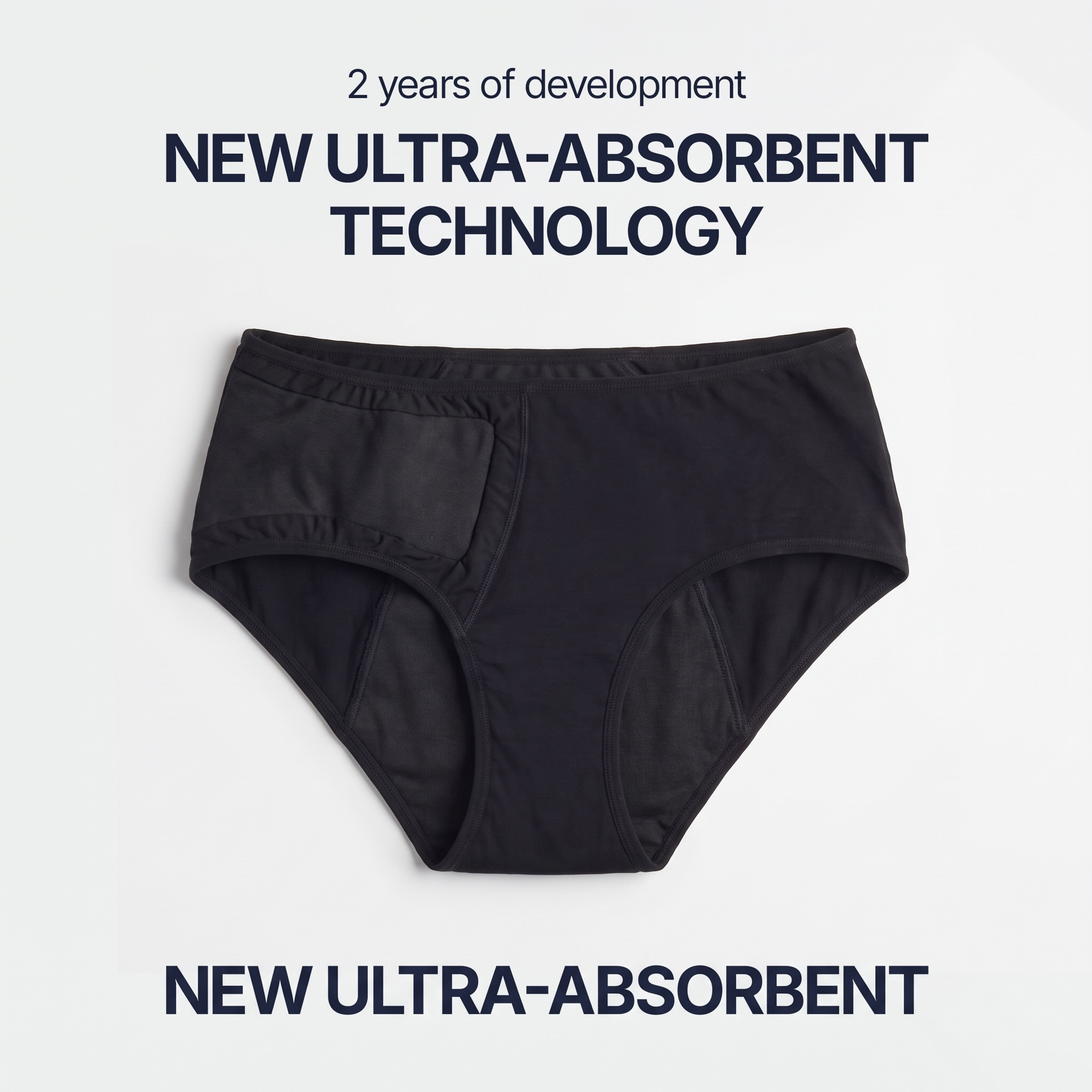 Leakproof Lace-Waist Panties