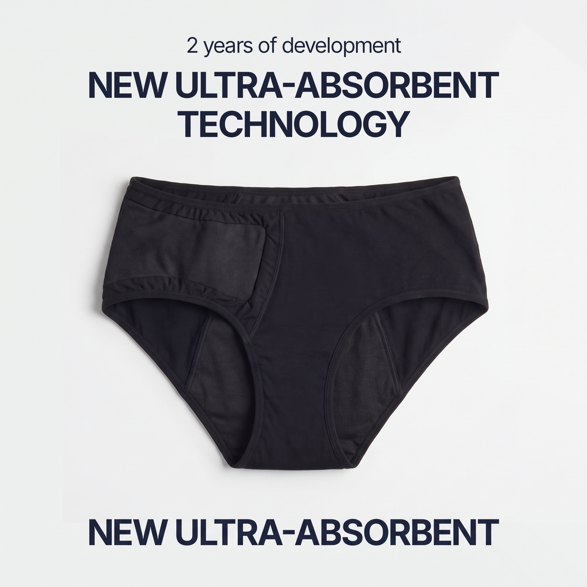 Leakproof Lace-Waist Panties