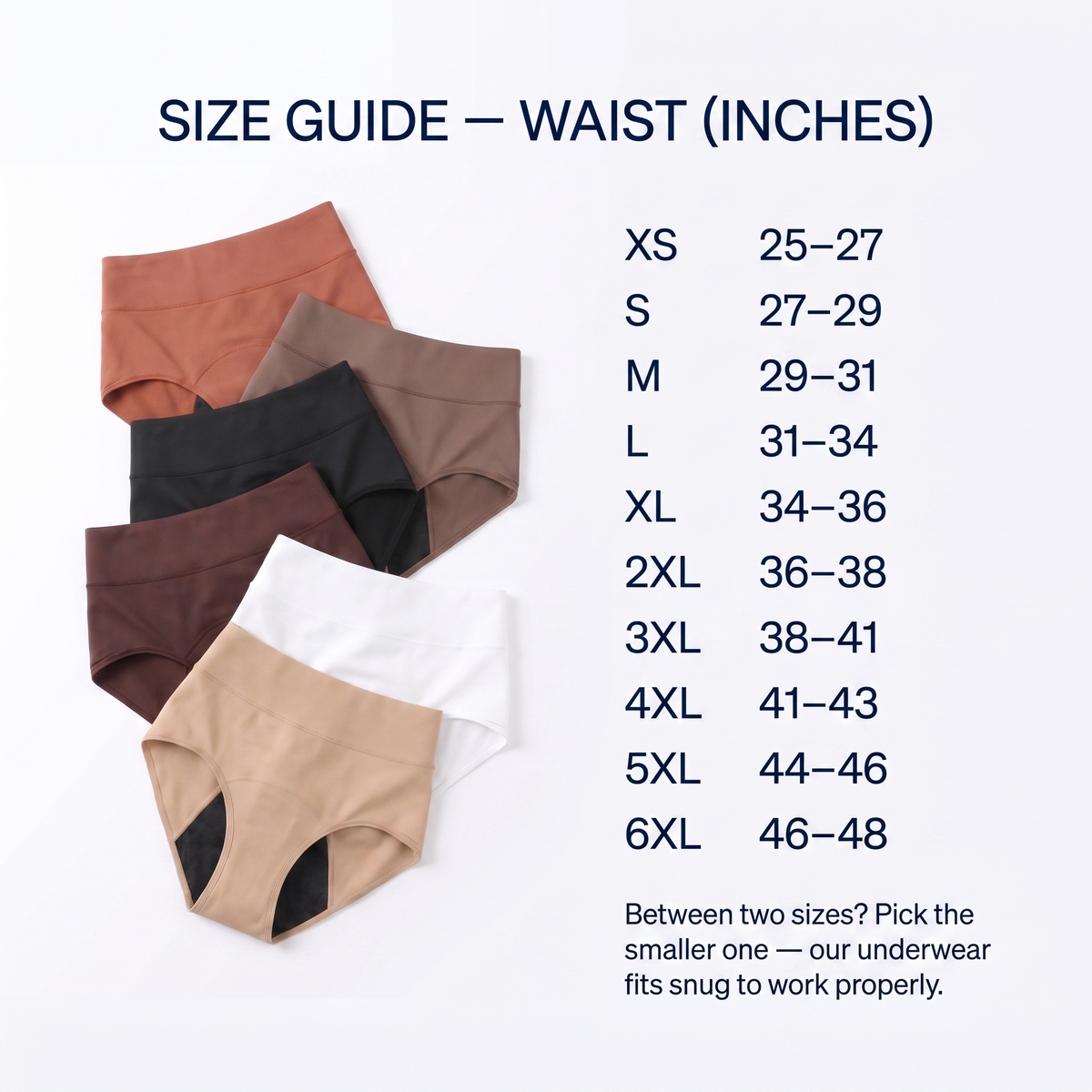 DryGuard™ (1 Piece) Leakproof High Waisted Briefs for Women