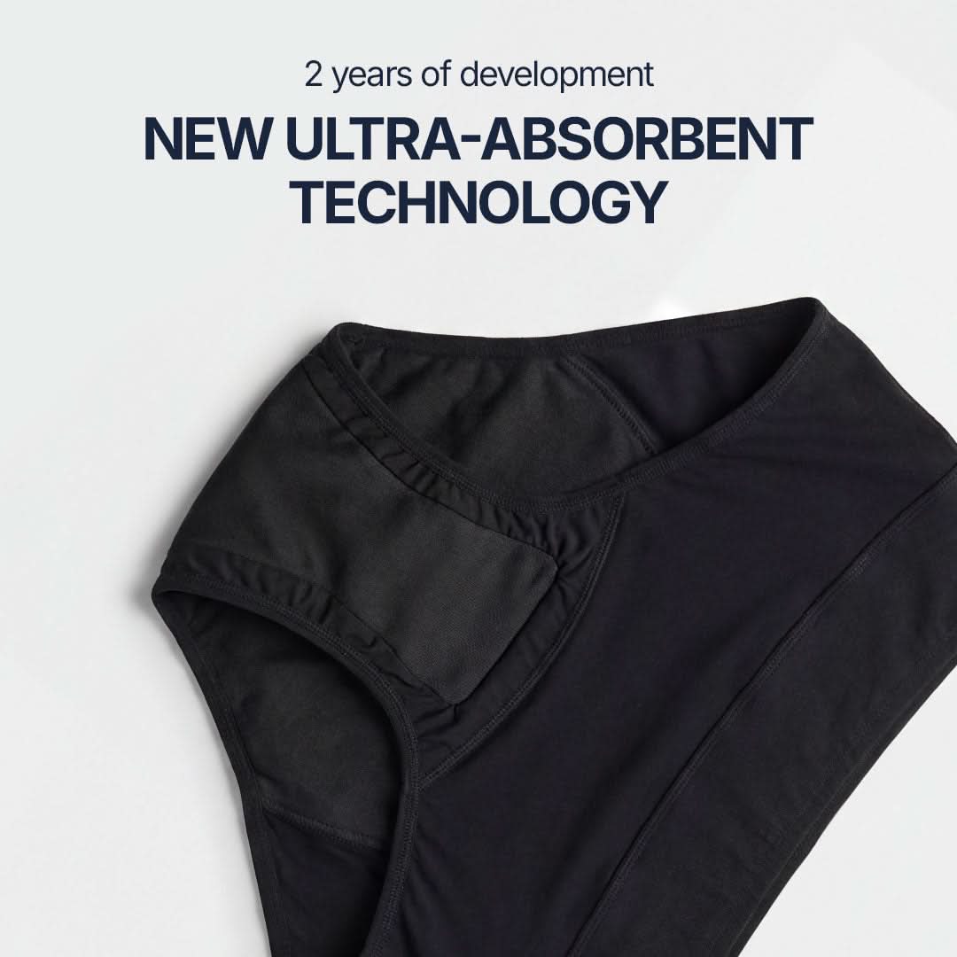 Leakproof Lace-Waist Panties