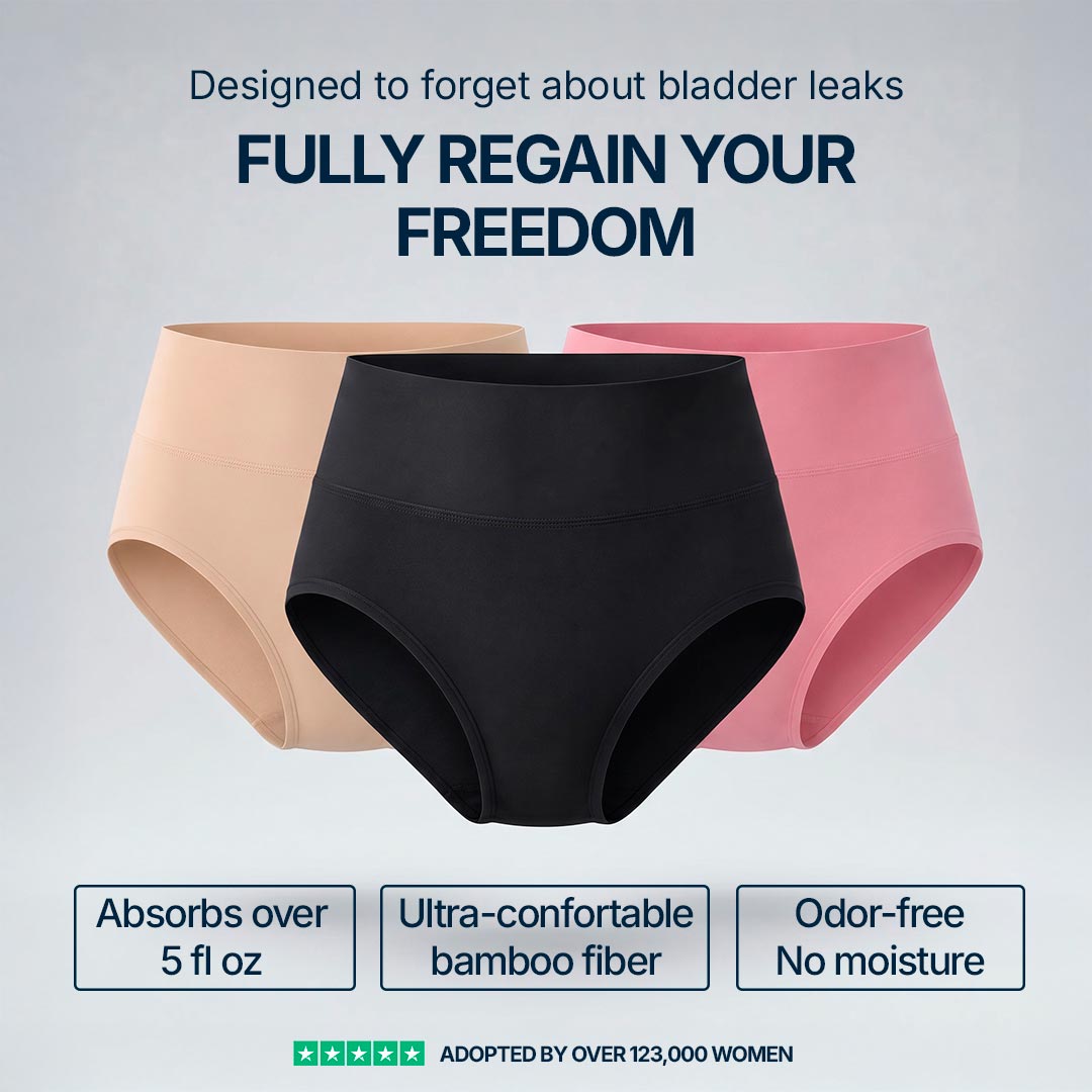 Leakproof High-Waist Incontinence Panties