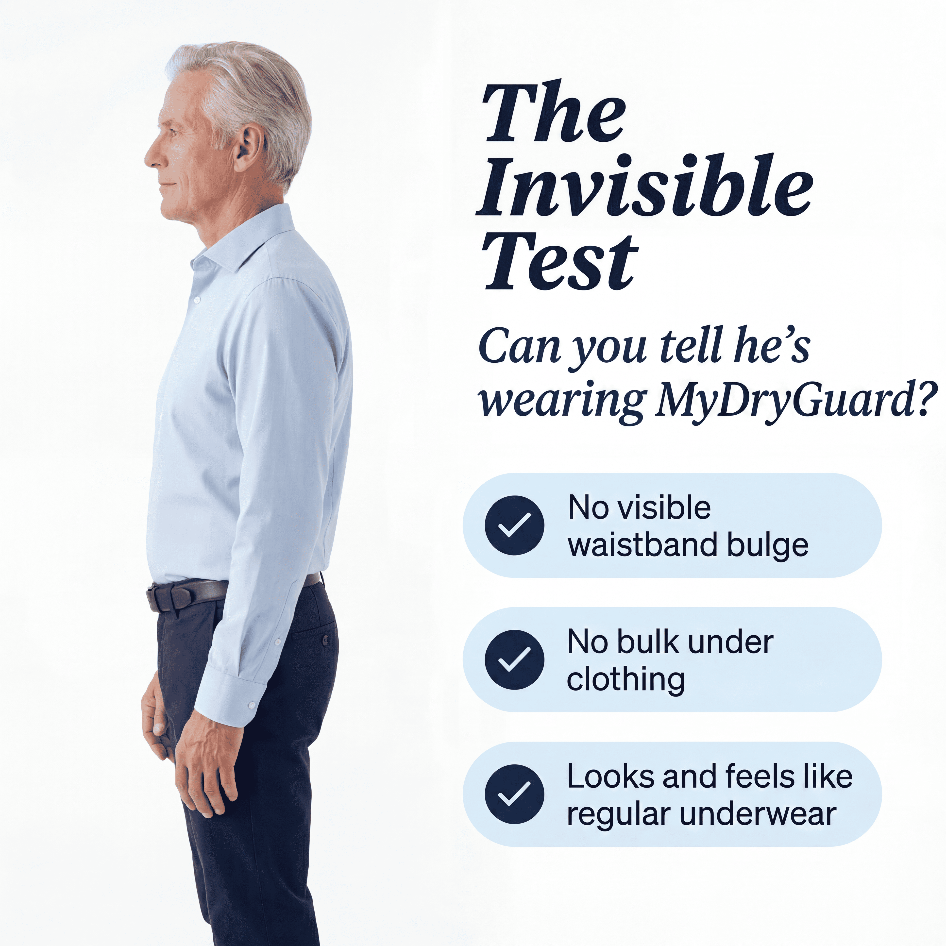 Guardian™ (1 Piece) Incontinence Boxer Briefs for Men