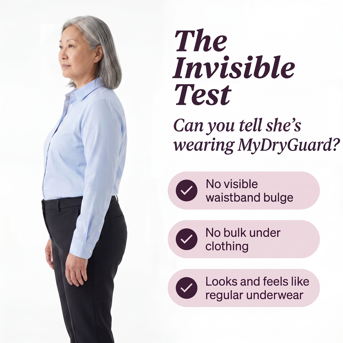 DryGuard™ (1 Piece) Leakproof High Waisted Briefs for Women